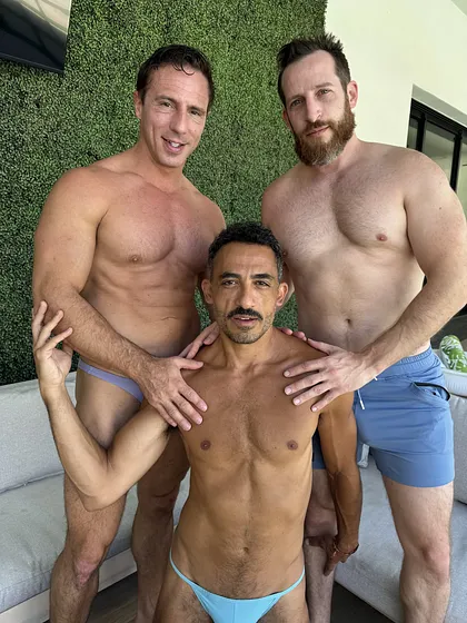 Three Rock-Hard Studs