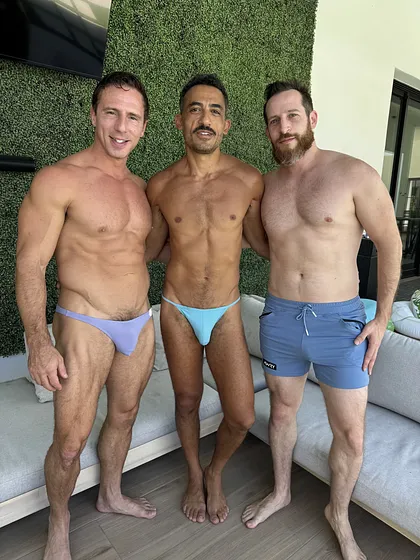 Three Rock-Hard Studs