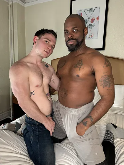 Daddy Jason Breeds Danny in the Fuck Swing